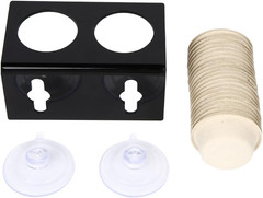 Paper Feeding Cups Samll 0.5 Oz Gecko Food and Water Feeding Dish Ledge Accessor