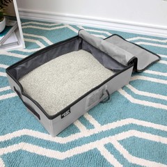 SPORT PET Large Pop Open Kennel, Portable Cat Cage Kennel, Waterproof Pet bed…