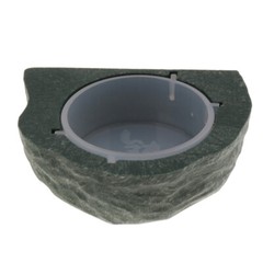 Portable Gecko Feeder Ledge Reptile Magnetic Decorative Feeding Bowl Creative