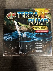 Zoo Med Terra Pump Habitat Aquatic Drain | Brand New | Free Shipping