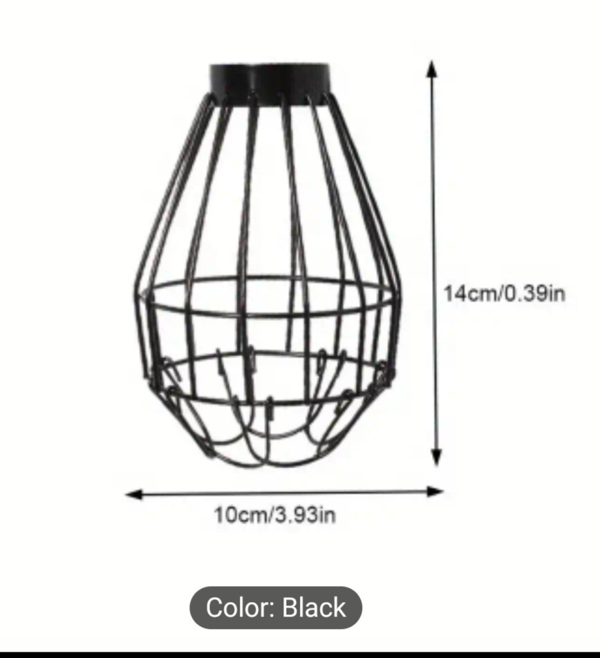 4 Reptile Lamp Covers