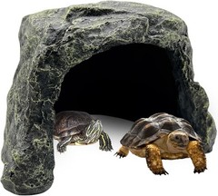 Reptile Hideout,Tortoise Hide Cave,Resin Rock,Bearded Dragon Hideaway,Turtle …