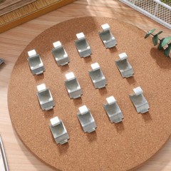 12 Pcs Husky Shelf Clip Cabinet Support Clips File Accessories