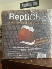 ReptiChip Reptile Substrate Coconut Chip Block for Snake and Lizard Bedding 10Lb