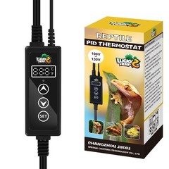 LUCKY HERP Reptile Dimming Thermostat, PID Heat Lamp Temperature Controller…