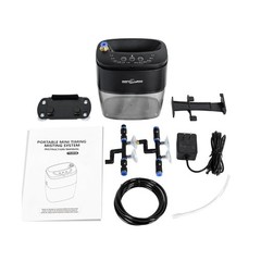 REPTI ZOO 800ml Portable Mister Fogger for Reptile Tank Enclosure – Terrarium…