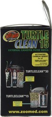 Zoo Med Turtle Clean 15 External Canister Filter Media Activated Carbon 6-Pack