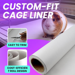 Bird Cage Liners – Non-Toxic, Ink-Free Newsprint Paper for Parrots & Small Anima