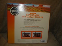 Thrive Expandable Terrarium Divider Fits 40 Gallon BRAND NEW