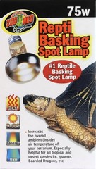 ZooMed (2 Pack) 75 Watts Reptile Basking Spot Lamp