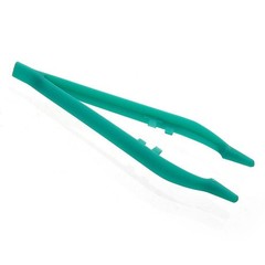 Plastic Reptile Feeding Clamp in Green for Safe and Hygienic Food Handling 20pcs