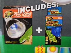 Zoo Med Tropical Lighting Combo w/ Daylight Blue Reptile Bulb