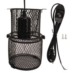 Reptile Heat Lamp Guard Avoid Scald Retractable Reptile Heat Lamp Mesh Cover