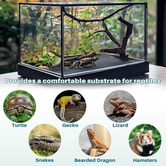 Reptile Carpet Bedding Reptile Terrarium Substrate Liner for Leopard Gecko