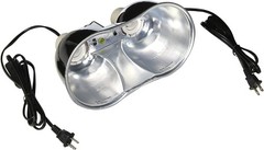 Zoo Med Mini Combo Deep Dome Dual Lamp Fixture