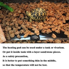 5W Reptile Heating Mat 5.9 Inch *5.5 Inch 110v — Reptile Heat Pad with Tempe…