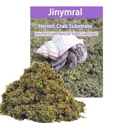 3.5oz Hermit Crab Substrate, Ideal Supplies for Tank Habitat, Natural Bedding