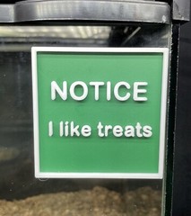 Hermit Crab Tank Decor “Notice I Like Treats” Sign Hermit Crab Accessories