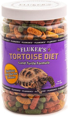 Fluker’s Tortoise Diet Large Pellet Land Turtle Food Formula 10 Oz