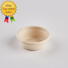 300 Pack Paper Feeding Cups Samll 0.5 Oz Gecko Food and Water Feeding Dish Ledge