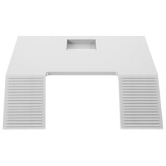 White Floating Turtle Terrace Ramp for Turtle Tank Climbing and Basking Use