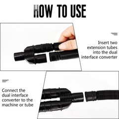 Surfante Reptile Fogger Extension Tube, Accessories of Tube