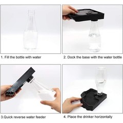 Automatic Reptile Water Feeder Dispenser Turtles Lizards Geckos Terrarium Tank