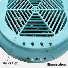 Chicken Farm Heat Lamp with Remote Control Heater Fan for Poultry and Reptiles