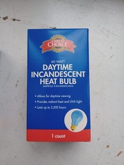 GREAT CHOICE 60-Watt Daytime Incandescent Heat Bulb (NEW)