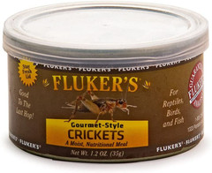 Fluker’S Gourmet Crickets Canned Food for Reptiles, Fish, Birds Small Animals