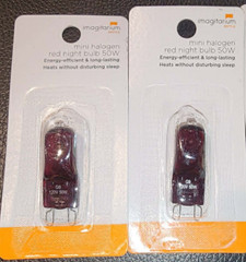 Reptile Habitat Heat Lamps & Basking Bulbs imagitarium mini halogen red 50W bulb