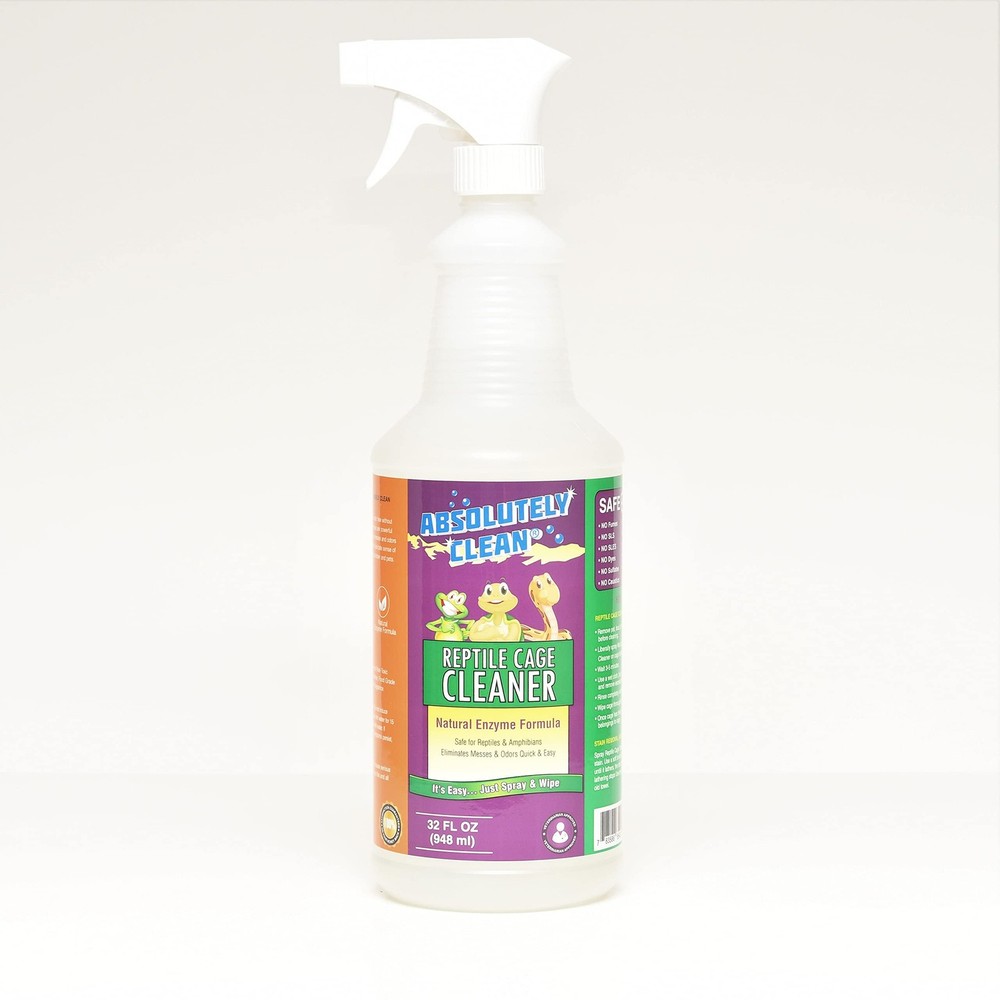 Absolutely Clean Amazing Reptile & Amphibian Terrarium 32 Fl Oz (Pack of 1)