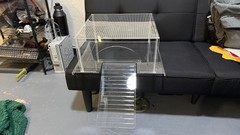 Turtle Topper Basking Platform Above Aquarium 19x16x8″ with ramp