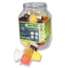 Komodo Gelée Pots Assortiment Saveurs Pot De 60 Pots pour Reptiles