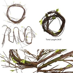 Hamiledyi Bearded Dragon Tank Accessories Lizard Large Hammock Jungle Green