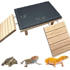 Bearded Dragon Basking Platform Climbing Tank Accessories Reptile Hideout