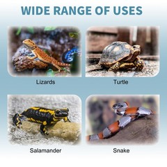 Resinous Natural Hide Cave Aquarium Decoration Terrarium Reptile Playground