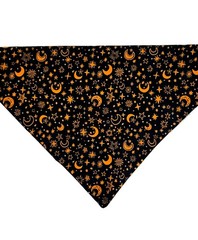 Halloween Moons Over Collar Dog Bandana Slips Onto Existing Size Medium