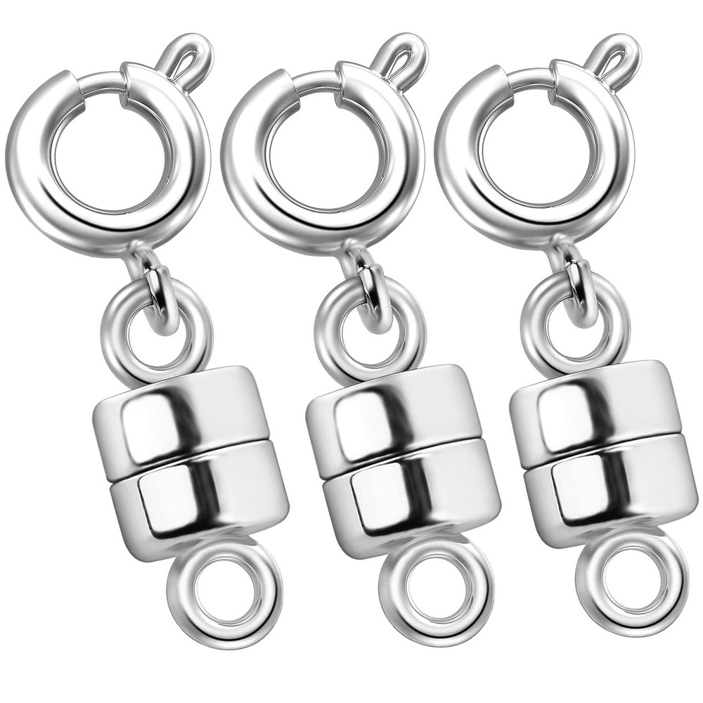 Necklace Clasps and Closures 14 K Gold and Silver Jewelry Converters for Brac…