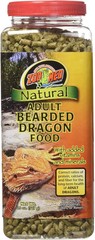 Zoo Med 20-Ounce Natural Bearded Dragon Food, Adult Formula