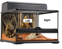 Left Replacement Door for 18x18x12″ Exo Terra Terrarium