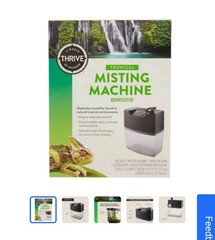Thrive Tropical Misting Machine w/ Indicator Light #5336169 Slightly Used