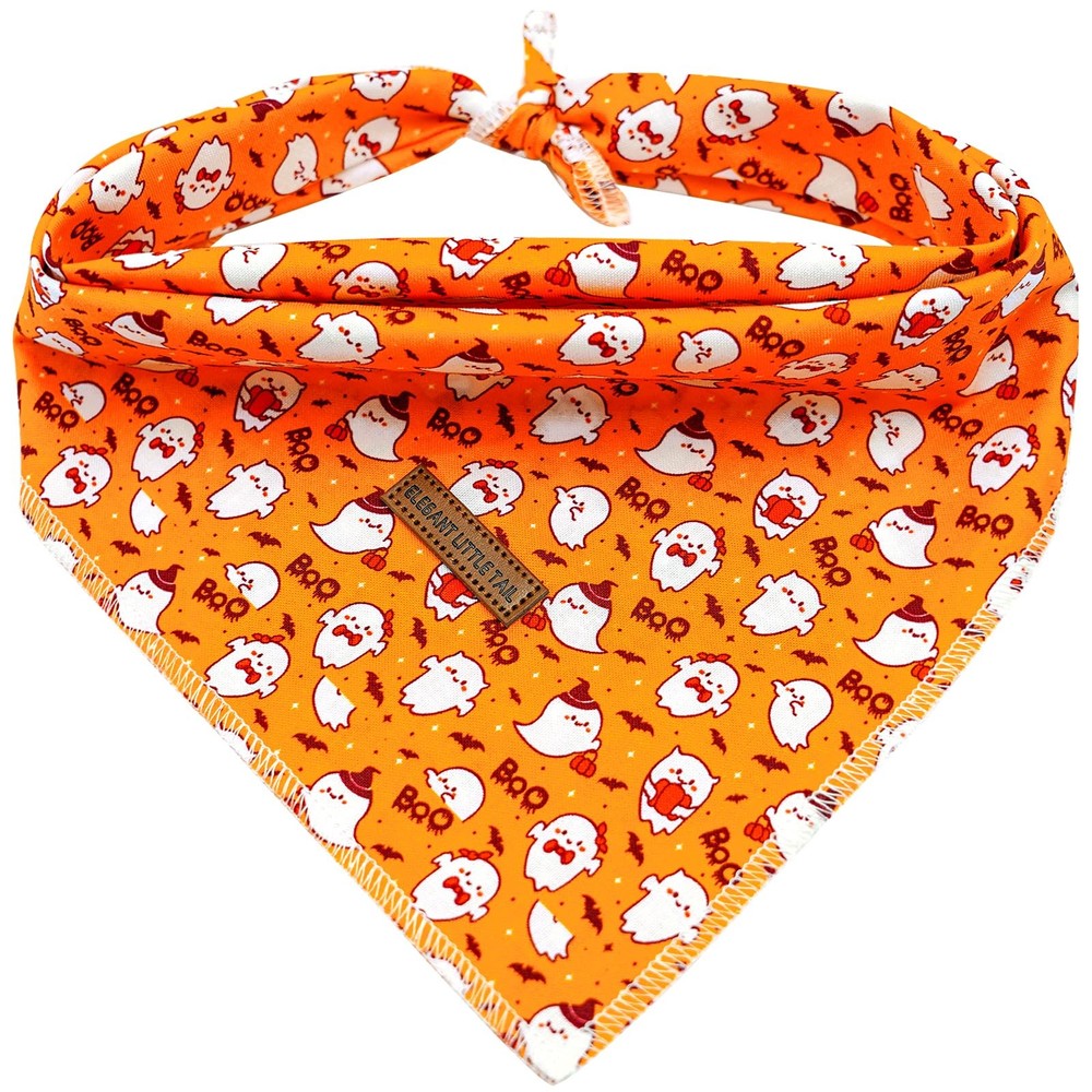 Dog Bandana Fall Halloween Adjustable Scarf Handkerchief Bib Small Large Dog