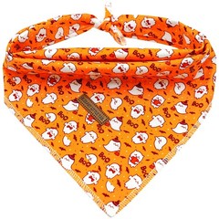 Dog Bandana Fall Halloween Adjustable Scarf Handkerchief Bib Small Large Dog