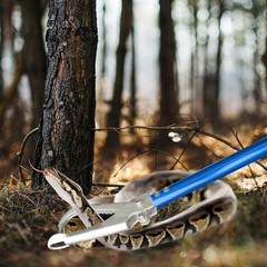 IC ICLOVER 52 Inch Aluminum Alloy Snake Tongs, Professional Standard All-in-One