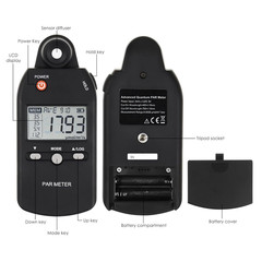 Quantum PAR Meter Full-Spectrum High Precision PPFD Tester for Photosynthetic Ac
