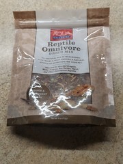 Aqua Culture Reptile Omnivore Dried Mix All Natural Blend Mealworms,Veg, Fruits!