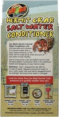 Zoo Med Labs Hermit Crab Salt Water Conditioner with Calcium 3 oz – 3 Pack
