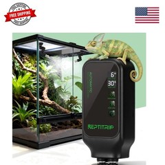 Automatic Reptile Misting System with Timer, 360° Adjustable Nozzles DIY Humi…