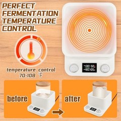 2025 Upgrade Sourdough Starter Warmer Mat for Sourdough Bread Warming Mat,